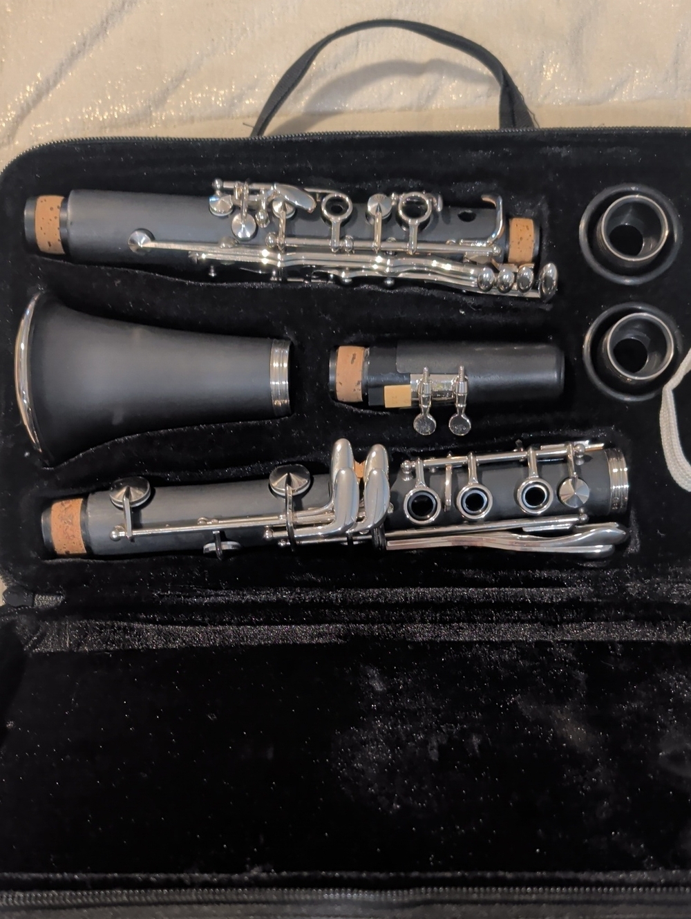 Jean Paul - Matte Black Clarinet Used One Semester.